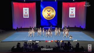 Team Germany Jr Coed Elite ICU World Cheerleading Championship 2024 Semi Finals