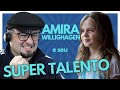 Músico brasileiro reagindo a impressionante AMIRA WILLIGHAGEN - NESSUN DORMA