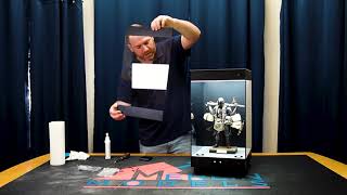 Museum Display Case hands on assembly