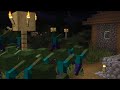 Minecraft but zombies invade shorts