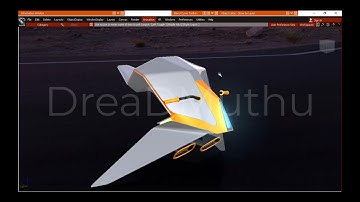 Futuristic Flying Bike - Autodesk Alias Autostudio