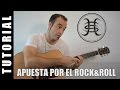 Como tocar Apuesta al Rock and Roll - Bunbury - guitarra FACIL tutorial acordes como tocar