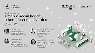 Fórum ao vivo] Green e social bonds: a hora dos títulos verdes 