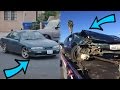 before vs after (day of car crash)