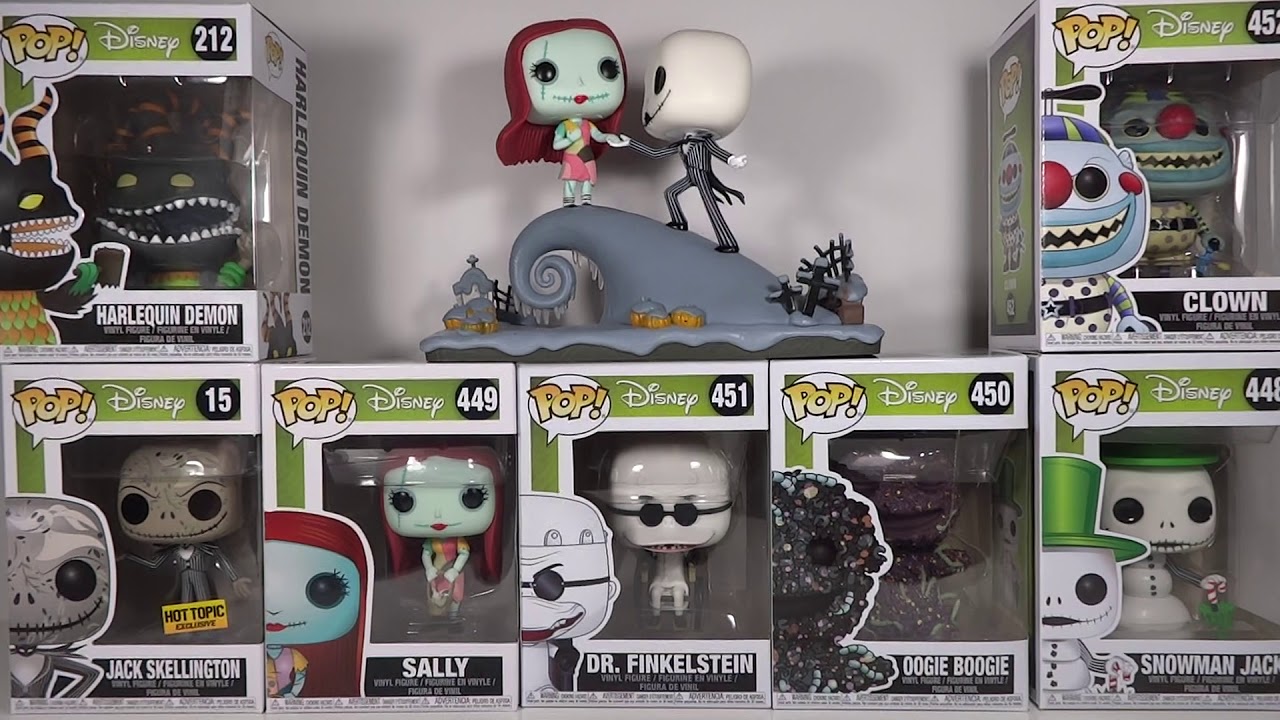 all nightmare before christmas funko pops