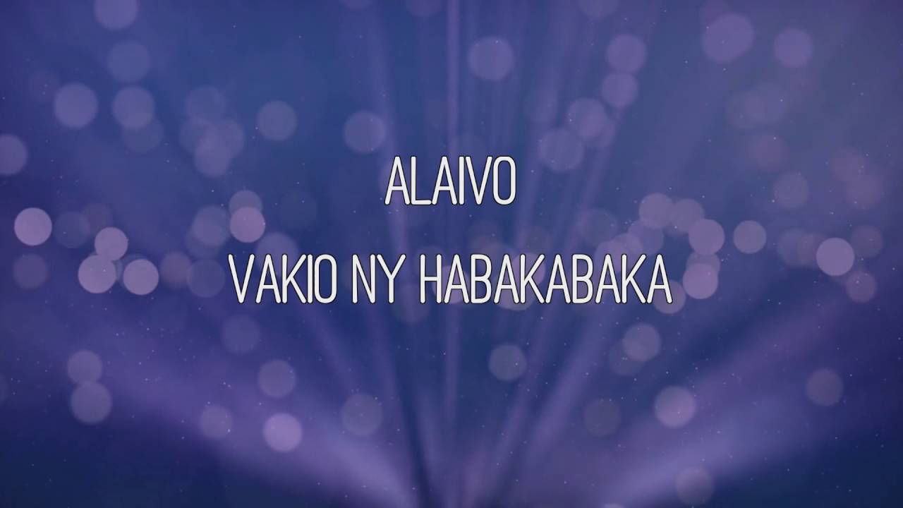 Mihoatra lavitra - Rija Rasolondraibe (Tononkira)