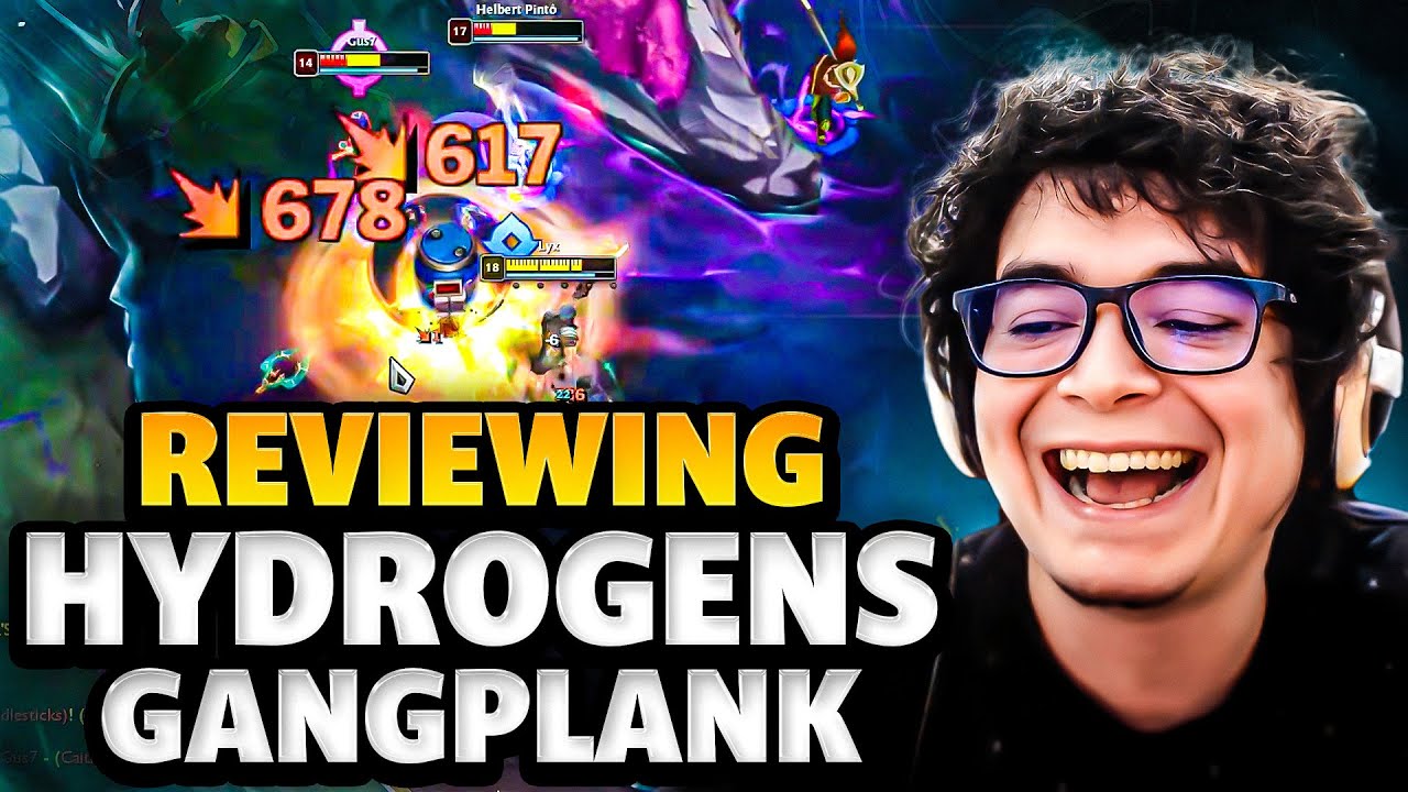 I REACTED TO HYDROGEN'S GANGPLANK *BRAZIL CHALLENGER*