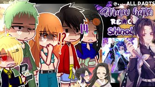 — (After) 💜Straw hats react to Shinobu kocho as New crew⁉️⚔️ [] One piece react [] ALL PARTS