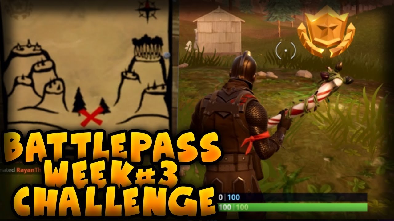 FORTNITE WEEKLY BATTLEPASS CHALLENGE TUTORIAL #2