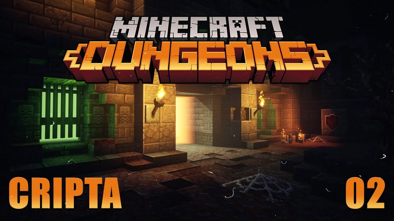 MINECRAFT DUNGEONS - CRIPTA HORRIPILANTE #2 - YouTube