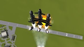 KSP - Fully Reusable Short-Boosted Shuttle