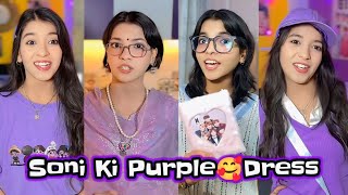 Soni Ki Purple🥰Dress || BTS Purple Army || Short Film || #btsarmy #purpledress #koriandrama 