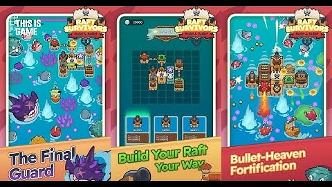 Raft Survivors: Build & Bullet - Ultimate Roguelite Tower Defense on a Floating Raft!