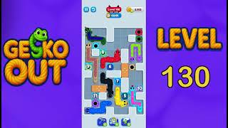 Gecko Out Level 130 Solution  | Step by Step Walkthrough