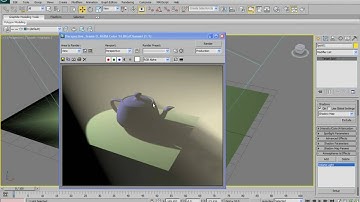 3ds max lighting tutorial: Volume light