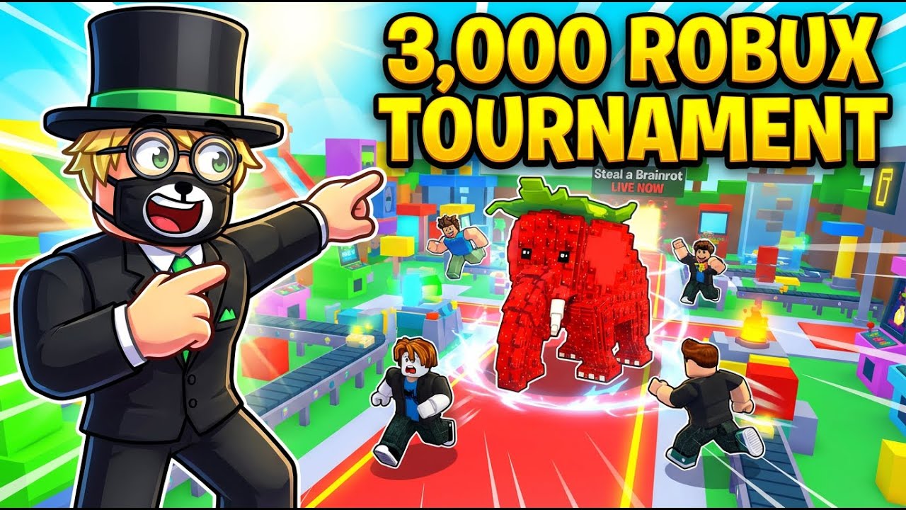 🔴 LIVE 3,000 ROBUX TOURNAMENT | Winner Takes All - YouTube