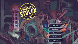 Probably Stolen: Cyberpunk Shopkeeper Sim - Menu Title Screen & Original Soundtrack (OST) (BGM)