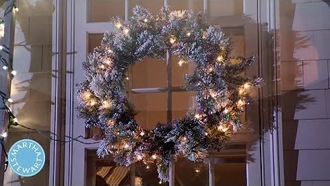 How to Decorate Outdoors for the Holidays - Martha...