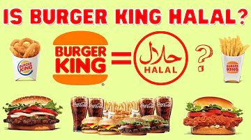 ¿Es Burger King halal en EE.UU.?