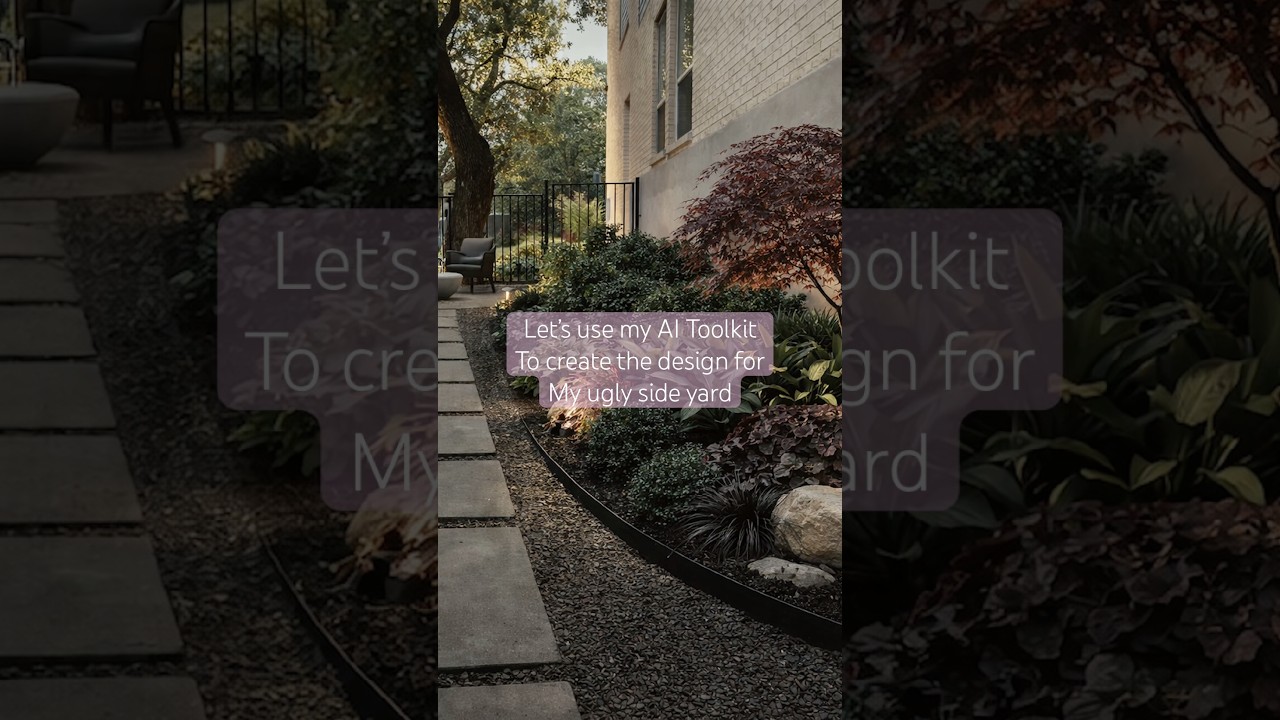 Давайте воспользуемся моим набором инструментов ИИ, чтобы спроектировать мой уродливый боковой дв...