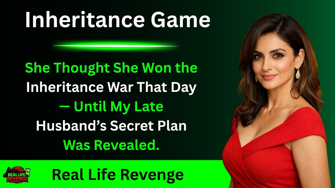 She Thought She Won the Inheritance War That Day — Until My Late Husband’s Secret Plan Was Revealed