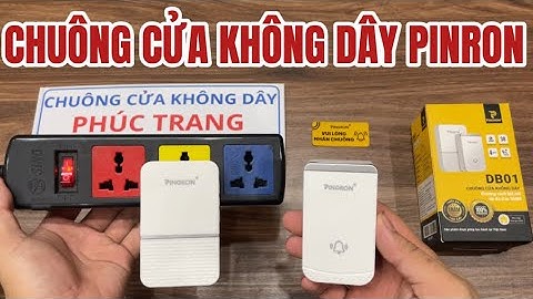 Bộ Chuông Cửa Không Dây Chính Hãng PINGRON Giá Rẻ 480K Bảo Hành 1 Năm Lỗi Đổi Mới