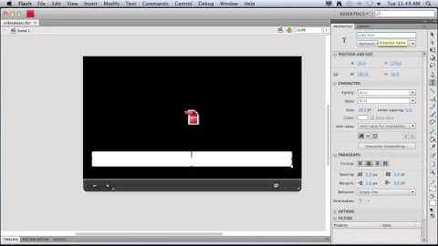 Flash video player with captions for accessible HTML5 fallback