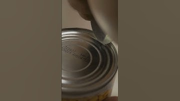 How to Open Can With Spoon