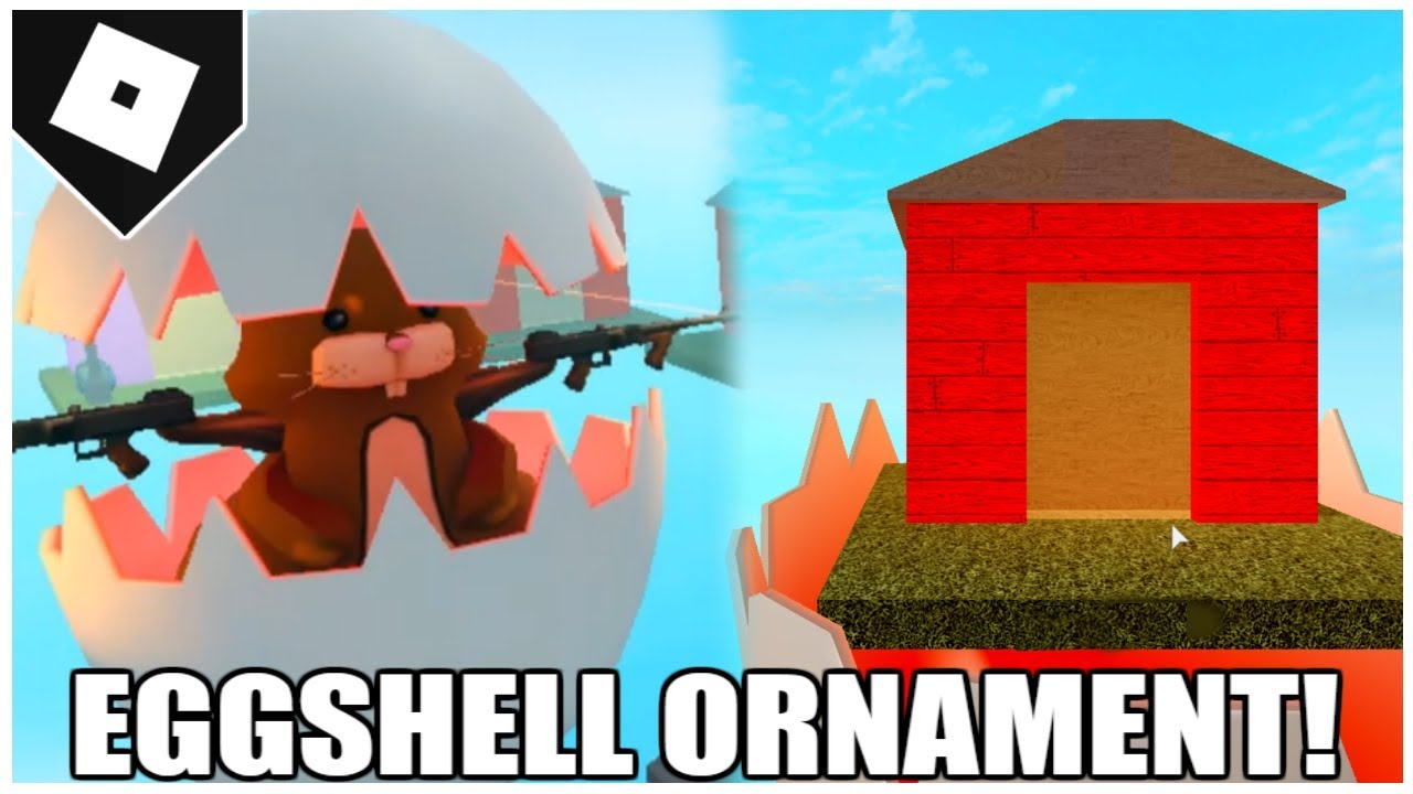 How to defeat the EVIL BUNNY BOSS + GET THE EGGSHELL ORNAMENT in HORRIFIC HOUSING! ROBLOX