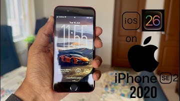 iOS 26 on iPhone SE 2020 (SE2)
