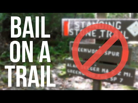 Backpacking Fail - Bailing On Standing Stone Trail Trip
