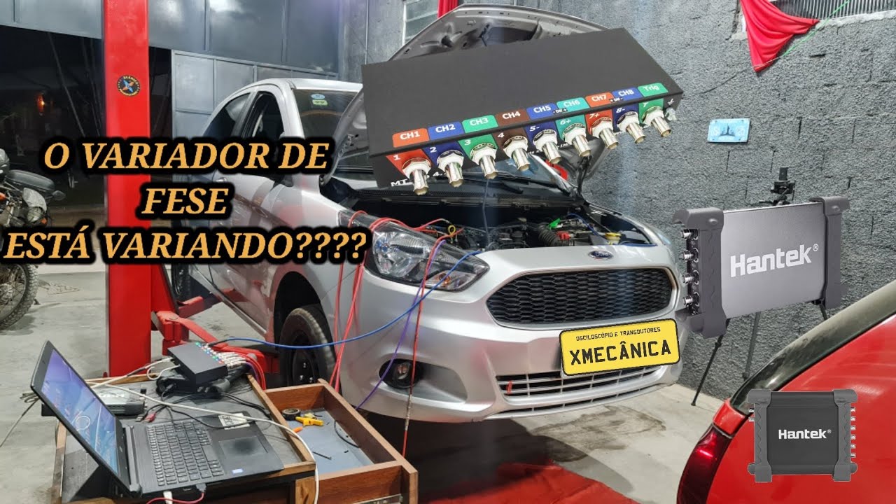 APRENDA COMO TESTAR VARIADOR DE FASE COM O OSCILOSCOPIO,MTPRÓ,1008C,6074BFORD KA 2017