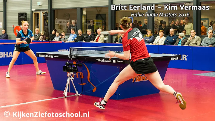 Britt Eerland - Kim Vermaas | Halve Finale Masters 2016