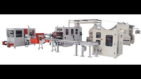 7 lines automatic transferring facial tissue paper machine production line