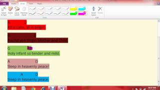 How to play Silent night on a keyboard-must watch! :) screenshot 2