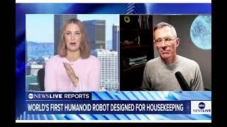 Is Neo, the Home Robot, the End of Barbers, Plumbers, and Nurses (ABC News Interview)