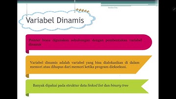 Struktur Data - Pointer