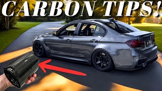 The BEST Carbon Fiber Exhaust Tips For Your BMW M2 M3 M4!! by Scoobyfreak86 3,492 views 3 weeks ago 11 minutes, 22 seconds