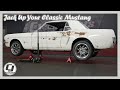 How to jack up a classic mustang  safe  simple