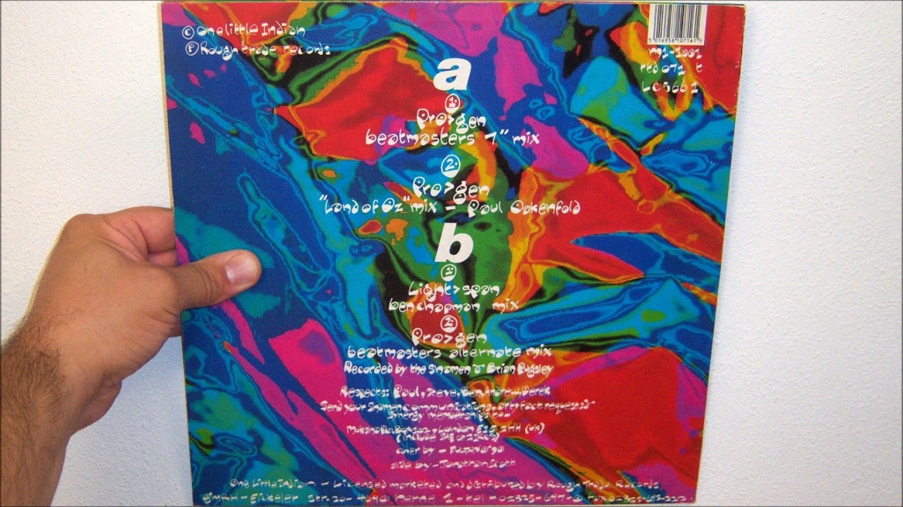 Shamen - Lightspan (1990 Ben Chapman mix)