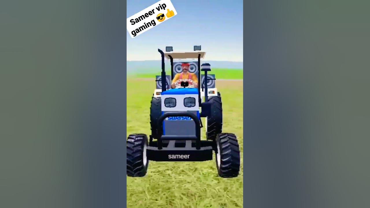 Sameer vip gaming 🚜 tractor video YouTube