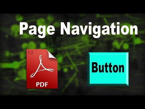 How to Create Page Navigation Button in pdf by using adobe acrobat pro