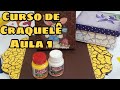 Tinta Craquelex - Curso de Craquelê - Aula 1