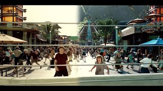 Jurassic World Scene | with/without CGI | Main Street Attack