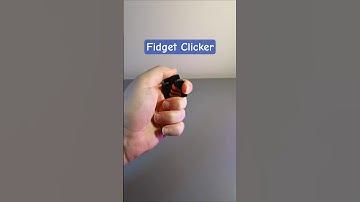 3D Printed Fidget Clicker | Prusa MK4S Timelapse #fidget #3dprinted