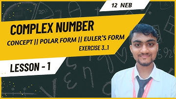 Complex Numbers Class 12 || Part 01 || Exercise 3.1 #basicmath #polarform #eulerstheorem