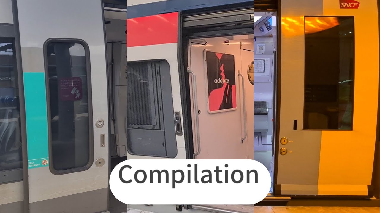 Trains - Compilation des signaux sonores |4K disponible|