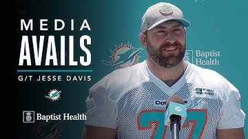 Jesse Davis speaks after Training Camp | Miami Dolphins
