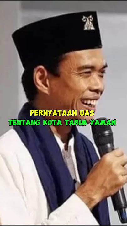 Doktrin UAS tentang kota Tarim Yaman, negara asal leluhurnya habib ba'lawi#shorts