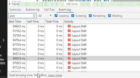 Using Chrome Developer Tools to find Web Vitals Largest Contentful Paint and Cumulative Layout Shift